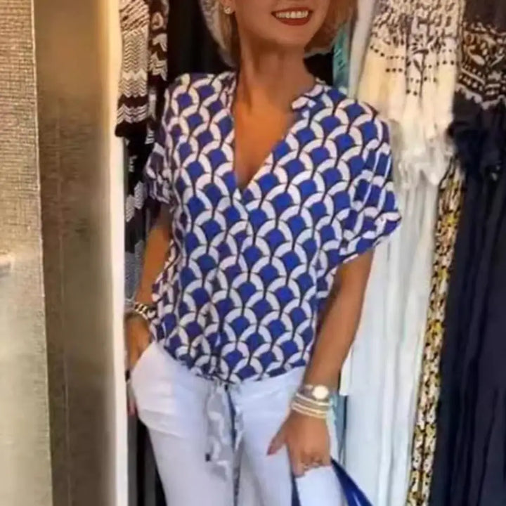 Freda™  Chic V-Neck Top